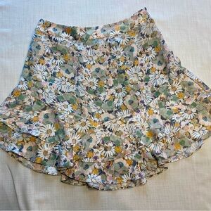 Floral Print Women's Skirt